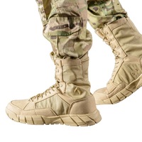 Bottes tactiques légères personnalisées pour l'extérieur, respirantes, pour le désert, pour hommes