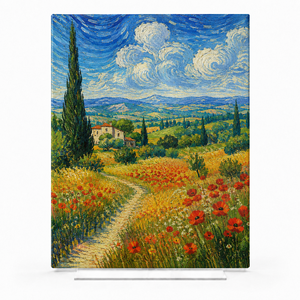 Stampa Artistica Personalizzata <span class=keywords><strong>su</strong></span> <span class=keywords><strong>Tela</strong></span>, Arte Astratta, Decorazione Murale Stile <span class=keywords><strong>Van</strong></span> <span class=keywords><strong>Gogh</strong></span>, Stampa Digitale UV per Mostre d'Arte - Product Image 4
