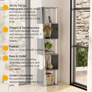 Bibliothèque moderne de style européen Milan meubles de salle à manger de bureau à domicile pliables et élégants de haute qualité pour la cuisine vente en gros - Product Image 5