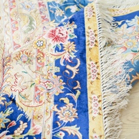 Tapis turc 12x15 pieds, tapis musulman Hamadan, Bosphore, tapis persan tissé, grand tapis en soie
