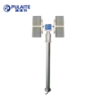 Mât télescopique monté sur véhicule série SG, hauteur 7 m, éclairage LED double mode avec levage pneumatique et télécommande SGN75-41000X