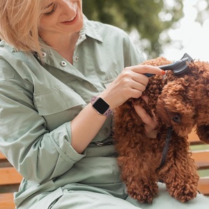 Cane traforato con zampa di cane impermeabile in Silicone personalizzato cinturino 3D carino con zampa di <span class=keywords><strong>gatto</strong></span> cinturino per apple Watch ultra IWatch serie 6 7 8 9 - Product Image 5