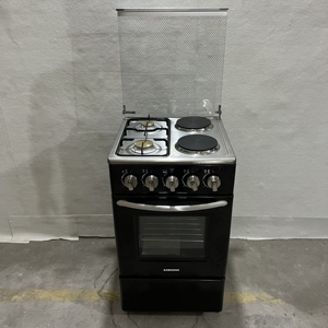 SAMSUNGs 2-end Stainless Steel Infrared Cooker and Gas <b>Stove</b> 60 Liter Oven Heating Plate Istove Integrated Multifunction - Product Image 4