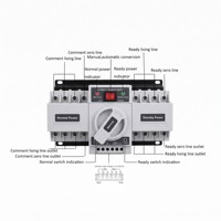 Boîtier de Commutation Automatique à Double Alimentation YUYE 4P 63A 380V Triphasé Quatre Fils Basse Tension ATS OEM