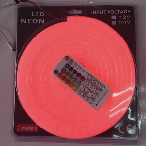 ชุดไฟ RGB IC ยืดหยุ่น24V 12V 5M IP67ตัวเลือกสำหรับตกแต่งอาคารห้อง - Product Image 2