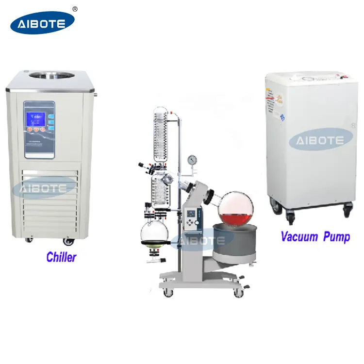 20L Flash Glass Reactor Alcohol Extraction Rotary Evaporator