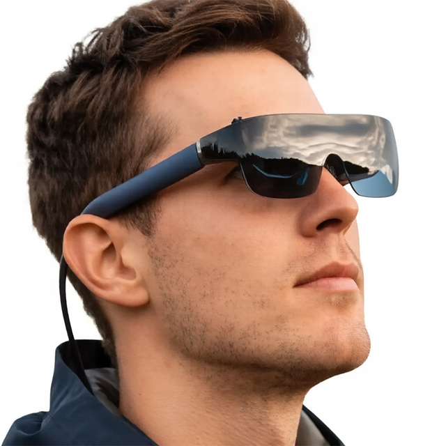 Ar Safety Glasses Sdk Enabled Low-Latency Realtime Streaming Ar Eyewear for Devs Impact-Resistant Ind/Med/Outdoor Tech Use