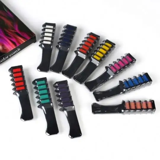 High Quality New Temporary Hair Color Chalk Combs