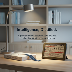 Strumento di Trading di Precisione Intelevia con Calendario E-ink, Fusi Orari Globali, <span class=keywords><strong>Dati</strong></span> di Mercato, Promemoria Automatico per Festività e <span class=keywords><strong>Meteo</strong></span> <span class=keywords><strong>in</strong></span> Tempo Reale - Product Image 3