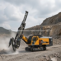 Foreuse DTH intelligente sur chenilles Kaishan KT15i - Machine de forage DTH avec moteur Cummins, surveillance en temps réel, profondeur de forage de 35 m, facile à utiliser