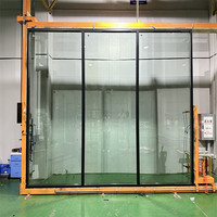 Puertas y Ventanas Modernas de Aleación de Aluminio con Diseño de Doble Bisagra, Función Insonorizante, Vidrio Low-E, Certificación Energy Star, Mosquitera