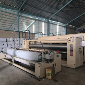 Atacado China Fábrica Semi-auto Agulha Geotêxtil Perfurado Linha De Produção Não Tecida Linha De Produção Profissional De Alta Qualidade - Product Image 4