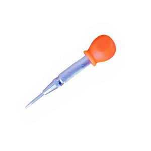 Ouvre-boîte conique SUNTOOLS/STIPL en acier inoxydable pour bijoux, avec poignée orange pour une précision accrue - Product Image 1