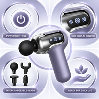 Pistolet de massage portatif sans fil mini, le plus vendu, pour le corps entier, appareil de massage des tissus profonds, thérapie vibratoire électronique portative