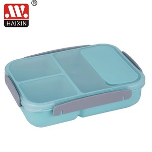 Porta Pranzo in Plastica da 1,8L con 3 Scomparti Separati e Cucchiaio, Ideale per <span class=keywords><strong>Casa</strong></span>, Bambini, Ufficio e Scuola - Product Image 3