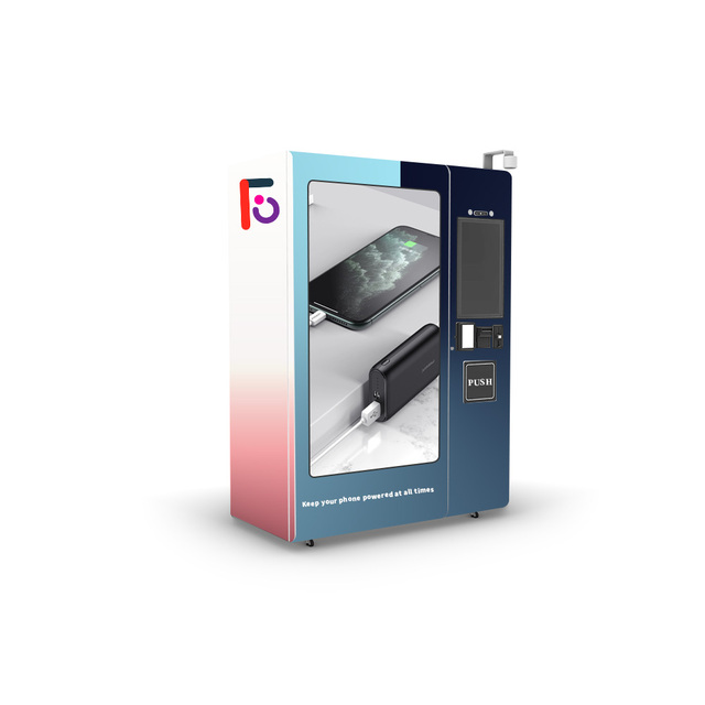 Factory Sale Commercial Electronic Vending Machine Qr Code/Credit Card/Coin-Operated Payment Power Bank Vending Machine