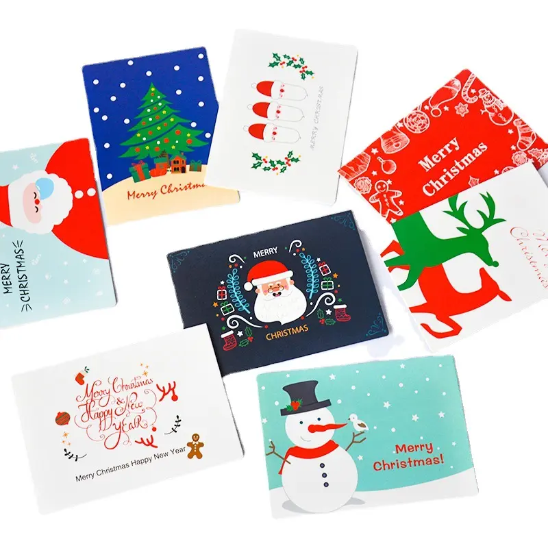 Individuelle Dankeschön Geschenk Weihnachtskarten Feiertag Grußkarten Weihnachtskarten zum Verpacken