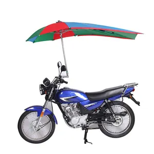 折叠摩托车伞户外防风电动自行车遮阳罩可拆卸滑板车电动伞
