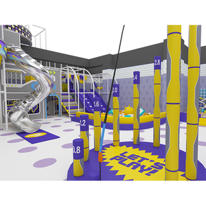 Qiaoqiao Centro de Entretenimiento Interactivo de 520 m², <span class=keywords><strong>Castillo</strong></span> Inflable Personalizado para Niños, Equipo Comercial para Parques Infantiles Interiores - Product Image 1