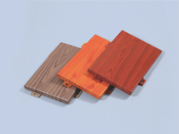 Panneaux en aluminium imprimés par transfert à effet bois : finitions métalliques aspect bois pour revêtements muraux décoratifs intérieurs et extérieurs