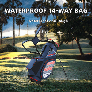 Sac de golf personnalisé avec logo, 14 compartiments, sac à dos, sac de transport pour hommes - Product Image 2