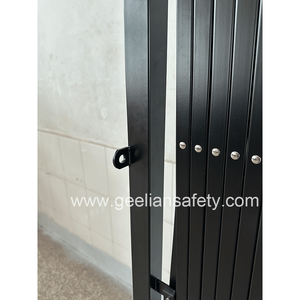 Cancello a Fisarmonica Commerciale Espandibile su Ruote - Barriera di Sicurezza Retrattile in Acciaio per Blocco di Porte e Corridoi - Product Image 3