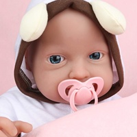 23 pouces réaliste corps entier silicone reborn bébé poupées livraison directe