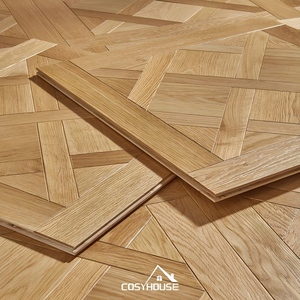 Suelo de madera de roble en espiga moderno, parquet de madera natural, suelo de ingeniería personalizado para interiores de villas y hoteles - Product Image 2