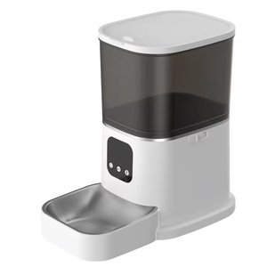 เครื่องป้อนอาหารสัตว์แบบปุ่มอัจฉริยะพร้อมกล้อง WiFi ควบคุมแอปพลิเคชั่น Tuya สำหรับสุนัขแมวสุนัขแห้งชามให้อาหารตารางการให้อาหาร - Product Image 3