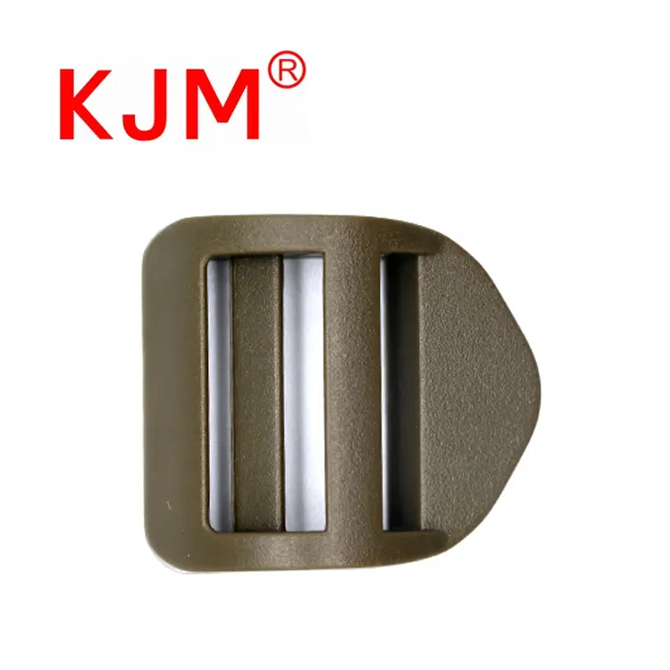 KJM מותאם אישית צבע פלסטיק סולם מנעול אבזם 1 אינץ שמאי רצועת שקופיות עבור תרמיל תיק