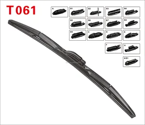 New Flat Wiper Blades Windshield Wipers System Reliable Rubber High-durable 26-inch Black Carton Universal Acceptable