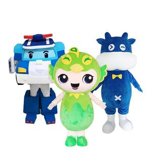 Costume de personnage de dessin animé personnalisé PP coton remplissage peluche <span class=keywords><strong>mascotte</strong></span> couvre-chef pour la marche Performance inspiré animaux marins - Product Image 5