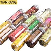 Botol Teh Bunga Kering LOGO Kustom Tipe Berbeda Campuran Herbal Alami Kualitas Tinggi Teh Jasmine Buah Buatan Tangan Sehat Teh Mawar