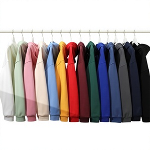 Sweat-shirt à capuche pour homme, couleur unie, en molleton, coupe classique, vêtements d'hiver, 100% coton, avec poche - Product Image 1