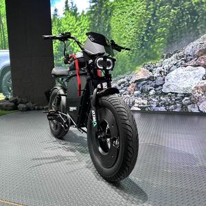 Bicicleta Eléctrica de Alta Velocidad con Batería de Litio, Neumáticos Gruesos, Amortiguador, para Exteriores, con Altavoz Bluetooth, Disponible en Almacén de EE. UU. - Product Image 4