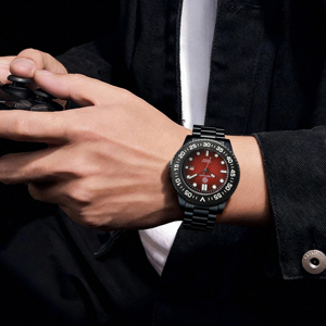 12 월 사용자 정의 20ATM 방수 티타늄 석영 운동 시계 날짜/일 스포츠 다이빙 석영 시계 손목 시계 - Product Image 5