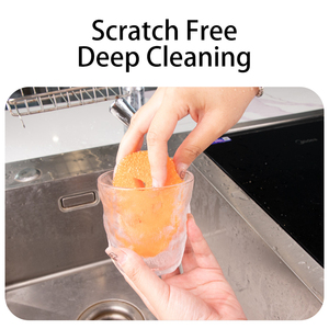 Éponge <span class=keywords><strong>de</strong></span> lavage douce et chaude personnalisée, sensible à la température, pour le nettoyage <span class=keywords><strong>de</strong></span> la vaisselle <span class=keywords><strong>de</strong></span> cuisine - Product Image 2