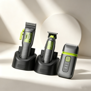 Station de recharge DLC Blade pour tondeuses et coupe-cheveux, lames à faible friction pour des motifs délicats et des contours créatifs en salon de coiffure - Product Image 1