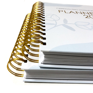 A5 diario personalizzato stampa pianificatore mensile di lusso pianificatore di cura personale Agenda Agenda con confezione regalo - Product Image 5