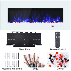 Luxstar-calentadores eléctricos de alta calidad para el hogar, chimenea eléctrica de 84 pulgadas con simulación de <span class=keywords><strong>llama</strong></span>, fabricante en venta - Product Image 2