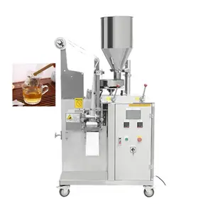 High speed tea leaves packing machine automatic inner and outer paper filter green dip tea bag packing machine