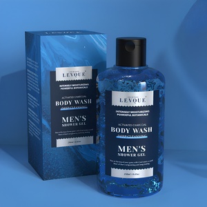 <span class=keywords><strong>Gel</strong></span> Douche au Charbon Actif Marque Blanche pour Hommes, Nettoyant <span class=keywords><strong>Intime</strong></span> Hydratant et Purifiant en Profondeur pour Hommes - Product Image 1