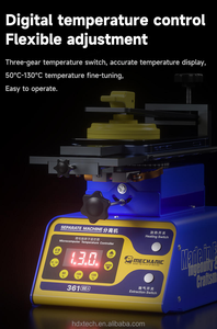 Máquina Separadora de Pantallas LCD MECHANIC 361 <span class=keywords><strong>SE</strong></span>+ <span class=keywords><strong>220</strong></span>/110V con Plataforma de Calentamiento Automático para Reparación de Teléfonos y Extracción de Vidrio - Product Image 5