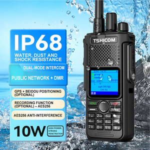 Radio bidirectionnelle portable numérique DMR 4G GPS étanche 10 watts longue portée avec fonction téléphone mobile - Product Image 4