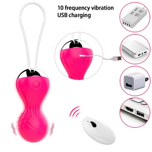 Europa Sex Produkt 4 in1 Silikon Vagina Übungen Sex Spielzeug Fernbedienung Ei Vibrator <span class=keywords><strong>Ben</strong></span> <span class=keywords><strong>Wa</strong></span> Set Vibrierende <span class=keywords><strong>Kegel</strong></span> bälle - Product Image 3