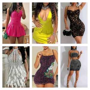 Venta al Por Mayor de Ropa de Segunda Mano de Alta Gama, Vestidos de Algodón, Tallas Variadas - Product Image 5