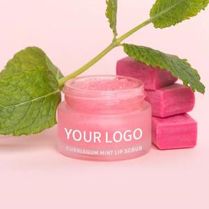 MLM Private Logo Organic Vegan Sugar Pink <b>Lip</b> <b>Scrub</b> <b>Lip</b> Mask Moisturizing Strawberry <b>Lip</b> <b>Scrub</b> - Product Image 2