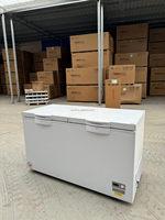 Congélateur réfrigérateur rapide commercial basse température 2 portes congélateur coffre congélateur profond horizontal