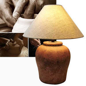 Lámpara <span class=keywords><strong>de</strong></span> <span class=keywords><strong>mesa</strong></span> <span class=keywords><strong>de</strong></span> cerámica moderna, pantalla cónica <span class=keywords><strong>de</strong></span> estilo Retro, adecuada para sala <span class=keywords><strong>de</strong></span> estar, dormitorio, <span class=keywords><strong>mesa</strong></span> <span class=keywords><strong>de</strong></span> comedor, lámpara <span class=keywords><strong>de</strong></span> <span class=keywords><strong>mesa</strong></span> <span class=keywords><strong>grande</strong></span> - Product Image 4