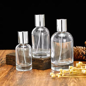 Flacons de parfum en verre cylindriques vides personnalisables avec bouchon, 30ml, 50ml, 100ml, à vaporiser - Product Image 3